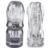 Cốc Quay Tay Snail Cup Trong Suốt - Thiết Kế Nhỏ Gọn, Lòng Ống Gân Gai Bi Kích Thích Tột Đỉnh