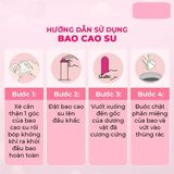 Bao cao su đôn dên rung Pretty Love 5.5 inch 326617