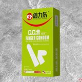 Bao Cao Su Ngón Tay Beilile QQ Aloe – Tinh Chất Nha Đam Siêu Mướt, Kích Thích Điểm G Mềm Mại, Trải Nghiệm Mới Lạ (Hộp 10 Chiếc)