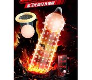 Bao Cao Su ELASUN XXXL Gai Xung Quanh – Combo Hộp 10 Cái Tặng Kèm 1 Bi Lớn 3cm Tăng Kích Cỡ, Kích Thích Tột Đỉnh