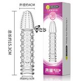 Bao Cao Su Đôn Dên Meleon Rosefinch – Silicon Y Tế Siêu Mềm, Tăng Kích Thước 2-3cm & Hàng Trăm Gai Nhỏ Massage Tăng Khoái Cảm (Hộp 1 Cái)