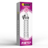 Bao Cao Su Đôn Dên Meleon Rosefinch – Silicon Y Tế Siêu Mềm, Tăng Kích Thước 2-3cm & Hàng Trăm Gai Nhỏ Massage Tăng Khoái Cảm (Hộp 1 Cái)
