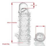 Bao Cao Su Đôn Dên Vảy Cá Dragon's Scale – Tăng Kích Thước 3cm, Thiết Kế Vảy Gai Massage & Kéo Dài Thời Gian (Hộp 1 Cái)