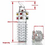Bao Cao Su Đôn Dên Bi Voi Thái Lan – Silicon Cao Cấp, Đôn Dài 3cm & Tăng Kích Cỡ, Tái Sử Dụng Nhiều Lần (Hộp 1 Cái)