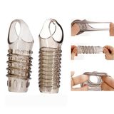 Hộp 2 Bao Cao Su Đôn Dên Hở Đầu Có Quai Đeo – Silicon, Đôn Khúc Giữa & Chống Tuột Hiệu Quả