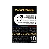 Viên uống tăng kích thước, kéo dài thời gian Powergra For Men (Super Gold Magic) - Hộp 10 viên 662484