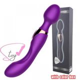 Chày Rung Massage Passion Love Hai Đầu – 10 Chế Độ Rung Kép, Chất Liệu Silicone Y Tế Cao Cấp, Sạc Pin Tiện Lợi.