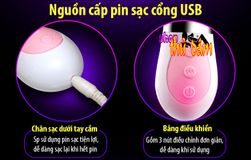 Máy Massage Lưỡi Silicon Crazy Tongue Joker – 8 Chế Độ Xung Động, Chất Liệu Lành Tính, Kháng Nước Hiệu Quả (Sạc USB)