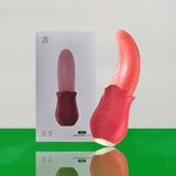 Máy Massage Lưỡi Silicon SUAI – 12 Chế Độ Xung Động Đa Tần, Chất Liệu Lành Tính, Thiết Kế Màu Da Chân Thực (Sạc USB)