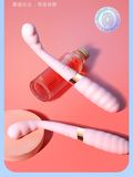 Máy Massage Xung Động Kép Vannessa – 10 Chế Độ Rung Đa Tần, Silicon Y Tế Cao Cấp, Chống Nước Tuyệt Đối (Dài 20cm)