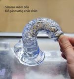 Dương Vật Silicon LoveToy Crystal – Thiết Kế Trong Suốt Cao Cấp (Hít Tường Siêu Chắc, Mềm Dẻo, Chuẩn Thẩm Mỹ)