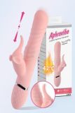 Dương Vật Giả Cao Cấp Aphrovibe – Rung Thut Lắc Tự Động, Tỏa Nhiệt 42 Độ, Nhánh Kích Thích Điểm G, Silicon Y Tế