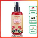 Tinh Dầu Massage Toàn Thân Quanshuang Hương Hoa Hồng 200ml – Kích Thích Ham Muốn, Dưỡng Da Mịn Màng 752265