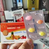 Viên Nhai Trái Cây Cường Dương Ấn Độ 100mg – Hỗ Trợ Tăng Cường Sinh Lý Nam (Hộp 4 Viên)