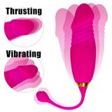 Máy Massage Rung Silicone Cao Cấp – Tích Hợp Điều Khiển Từ Xa 15m (Pin Sạc, Chống Nước)