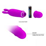 Trứng Rung Mini Tai Thỏ Pretty Love Boyce Kích Thích Đa Điểm G – 10 Chế Độ Rung Cao Cấp (Hãng Lybaile)
