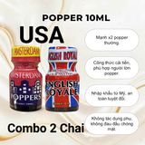 Popper 10ml Usa Hàng Chính Hãng cực mạnh, combo 2 chai siêu tiết kiệm 