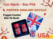 Combo Popper usa 60ml nước và 60ml khô kết hợp cực mạnh 