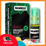 (Che Tên Khi Giao) Chai Xịt Kéo Dài Thời Gian Bamboo Herbal Organic 5ml – Thảo Mộc Thiên Nhiên USA Không Nóng Rát Bảo Mật Tuyệt Đối