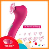 (Che Tên Khi Giao) Máy Bú Hút Điểm G Âm Đạo Electric Sucking Massager 7 Chế Độ – Sạc Nam Châm Chống Nước (Chất Liệu Silicon Y Tế) Cao Cấp Bảo Đảm