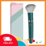 (Che Tên Khi Giao) Cọ Trang Điểm + Massage Mắt Mini 10 Chế Độ – Giảm Thâm Quầng Mắt, Thư Giãn Sâu 2 in 1 Giao Nhanh Toàn Quốc