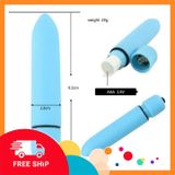 (Che Tên Khi Giao) Máy Massage Thâm Quầng Mắt Mini Bullet Massager Cao Cấp Hình Viên Đạn Đa Tần Số (Dùng Pin AAA) Hỗ Trợ 24/7