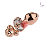 (Snapshop) Phích Cắm Hậu Môn Inox Mickey Gold Chính Hãng