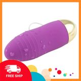 (Che Tên Khi Giao) Trứng Rung Không Dây Remote Jump Egg Vibrator 10 Chế Độ – Hãng Mannuo Chính Hãng (Chống Nước, Kích Thích Điểm G) - Hàng Mới Về