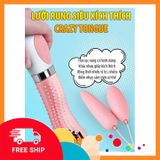 (Che Tên Khi Giao) Máy Massage Lưỡi Silicon Crazy Tongue Joker – 8 Chế Độ Xung Động, Chất Liệu Lành Tính, Kháng Nước Hiệu Quả (Sạc USB) Giao Nhanh Toàn Quốc