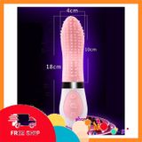 (Che Tên Khi Giao) Máy Massage Lưỡi Silicon Crazy Tongue Joker – 8 Chế Độ Xung Động, Chất Liệu Lành Tính, Kháng Nước Hiệu Quả (Sạc USB) Giao Nhanh Toàn Quốc