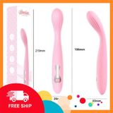 (Che Tên Khi Giao) Máy Massage Điểm G Guerlain – 10 Chế Độ Xung Động, Silicon Y Tế Thân Thiện (Sạc USB) Hỗ Trợ 24/7