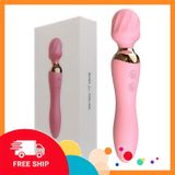 (Che Tên Khi Giao) Chày Rung Massage 2 Đầu Siêu Mạnh Sagan – Công Nghệ Mỹ Cao Cấp, Hỗ Trợ Thăng Hoa, Giảm Căng Thẳng Hiệu Quả Hỗ Trợ 24/7