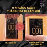 (Snapshop) Bao Cao Su Siêu Mỏng PlayAh 0.01 Non Latex Chính Hãng