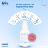 (Snapshop) Trơn Cấp Gel Ẩm Her Feel Hyaluronic Bôi Acid Chính Hãng