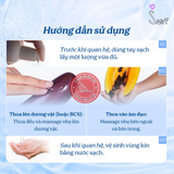 (Snapshop) Trơn Cấp Gel Ẩm Her Feel Hyaluronic Bôi Acid Chính Hãng