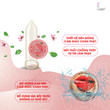(Snapshop) Bao Cao Su Siêu Mỏng SO Classic Hương Vani - Hộp 12 Cái Chính Hãng