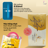 (Snapshop) Bao Cao Su Siêu Mỏng Jex UsuUsu Jelia Coat Nhiều Gel Chính Hãng
