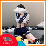 (Che Tên Khi Giao) Đồ Ngủ Sexy Cosplay Học Sinh Nhật Bản Đáng Yêu Đồng Phục Nữ Sinh Amine Gợi Cảm Dễ Thương Hộp Trắng Kín