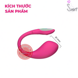 (Snapshop) Trứng Rung Lovense Lush Mini Điều Khiển App Chính Hãng