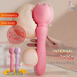 (Snapshop) Chày Rung Yunman Double Cat 10 Chế Độ Rung Chính Hãng