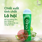 (Snapshop) Gel Bôi Trơn Oleo Lampo Smooth Hương Nha Đam Chính Hãng