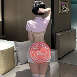 (Snapshop) Bộ Cosplay Nữ Y Tá Pink YT04 Chính Hãng