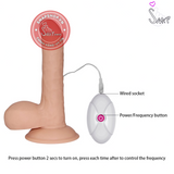 (Snapshop) Dương Vật Dính Tường Lovetoy Ultra Soft Dude 7.5 Có Rung Chính Hãng