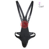 (Snapshop) Bộ Bodysuit Da Cosplay Bondage Allure Men M1 Chính Hãng