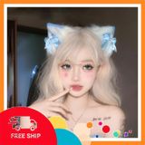 (Che Tên Khi Giao) Phụ Kiện Cosplay Dễ Thương Cho Nữ Sexy Gợi Cảm -T605 Kẹp Xanh - Snapshop