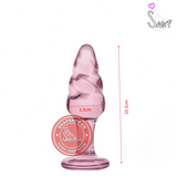 (Snapshop) Phích Cắm Hậu Môn Thủy Tinh Size XS Chính Hãng