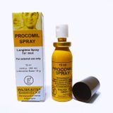 Chai Xịt Hỗ Trợ Lâu Ra Của Đức Procomil Spray Kèm Gel Gói Okamoto