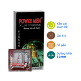 Bao Cao Su Cá Ngựa Đen Power Men Long Shock