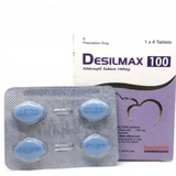 Vỉ 4 Viên Uống Desilmax 100mg - Bản Lĩnh Phái Mạnh
