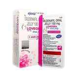 Sản phẩm hỗ trợ tăng cường nội tiết sinh lí nữ Thạch Tăng Cường Sinh Lý Nữ Lovega Oral Jelly 100mg 3 tem